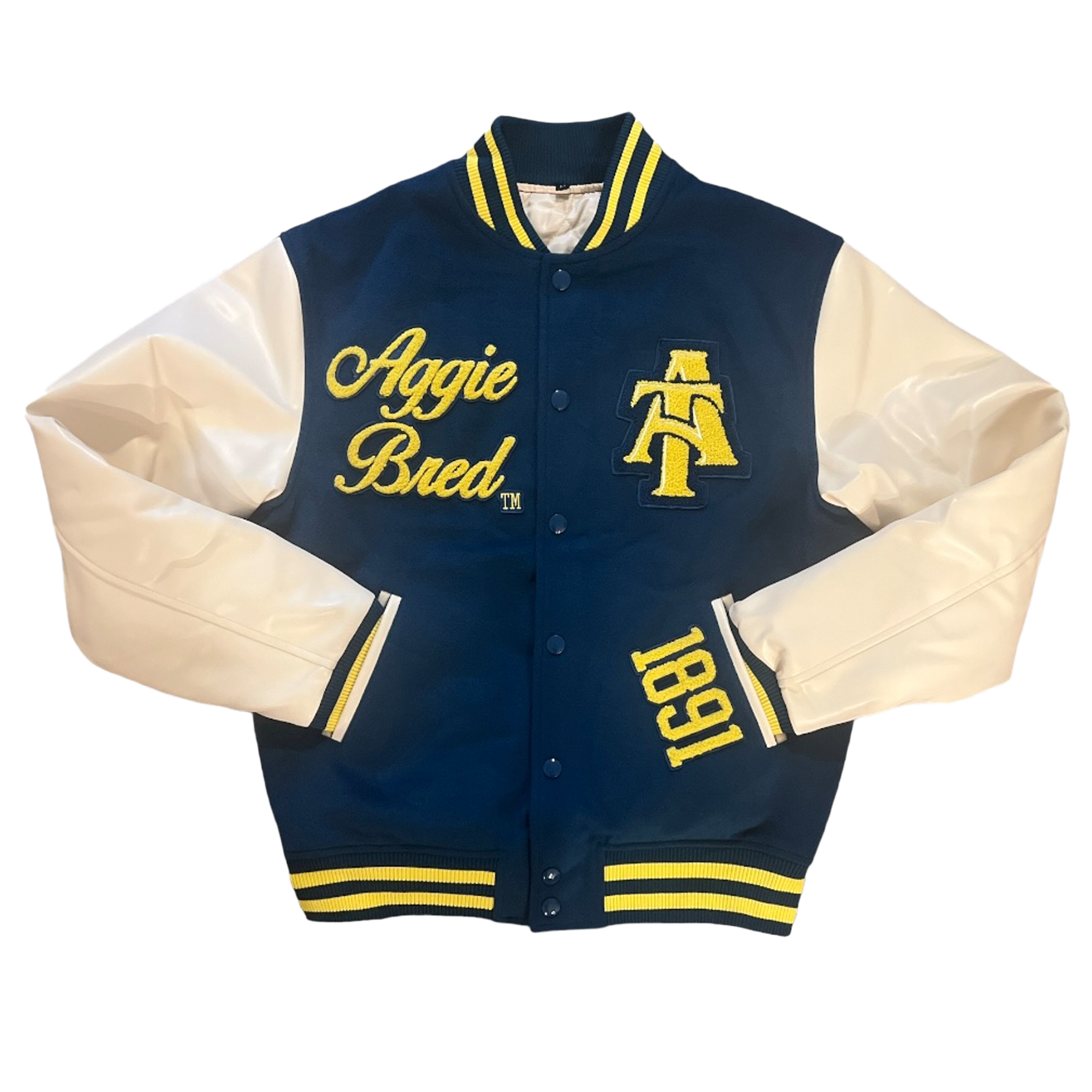 PRE-ORDER WOMEN's North Carolina A&T Varsity Jacket